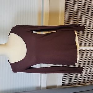 Anthropologie long sleeve top XS
